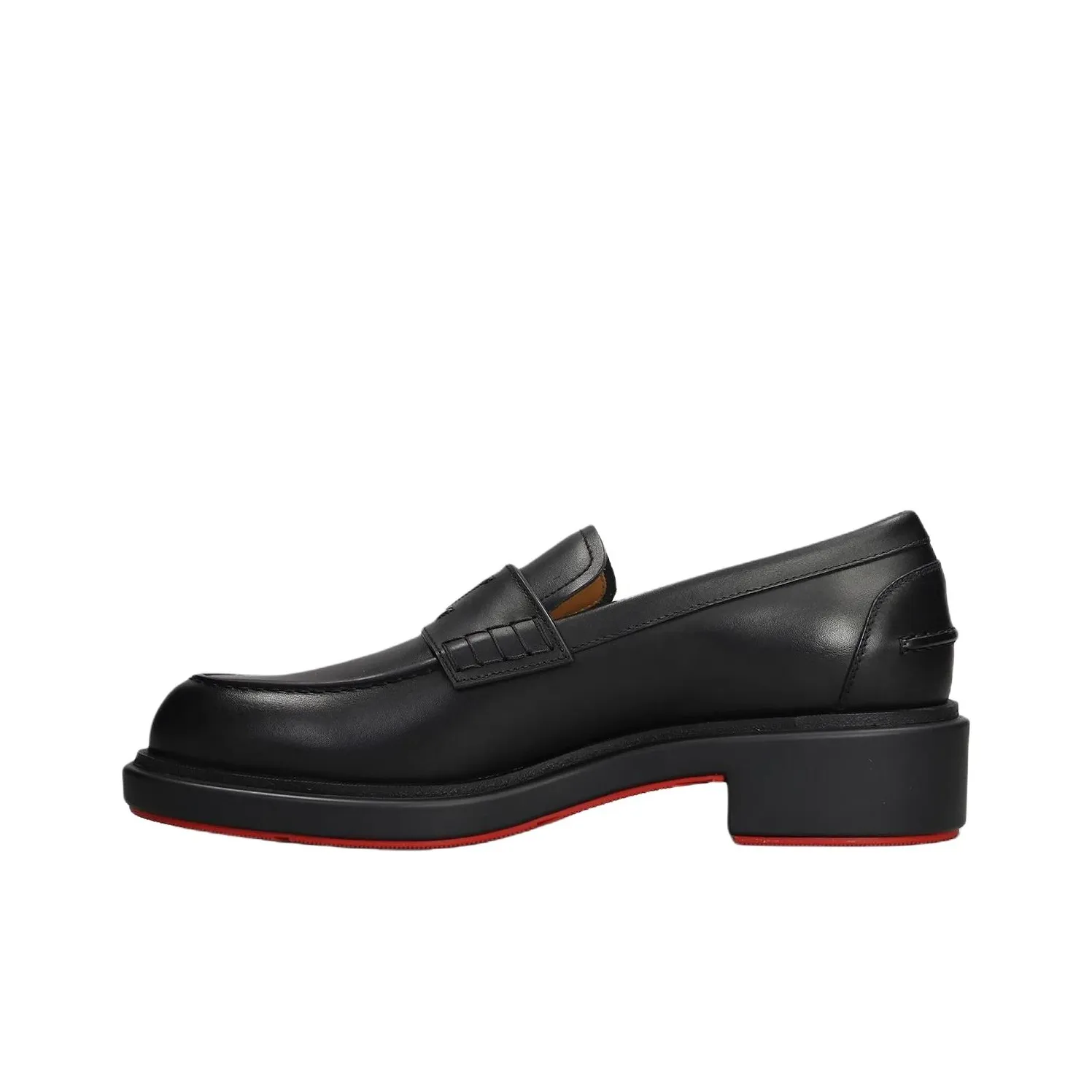 Christian Louboutin Leather Platform Loafers