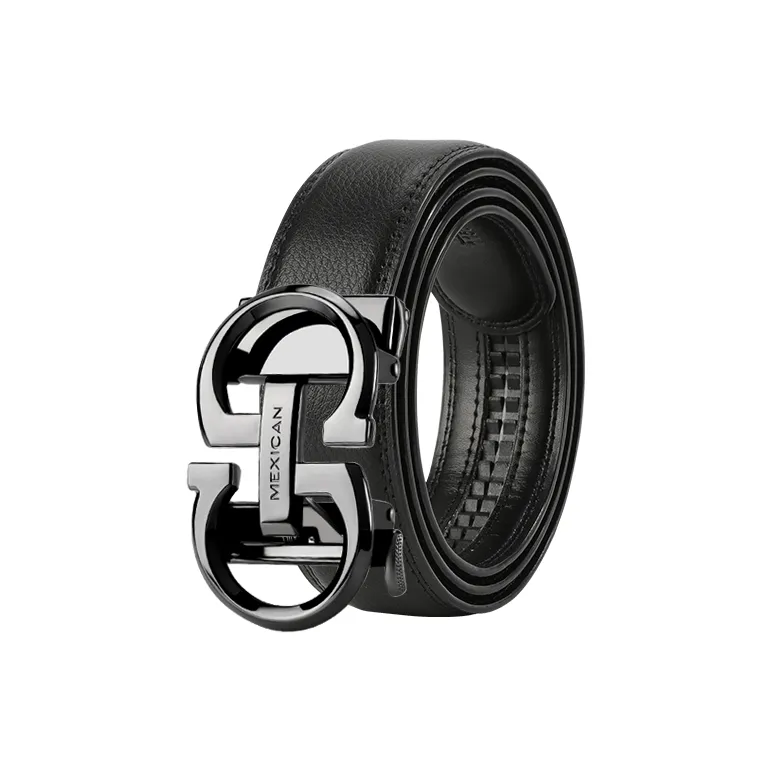 MEXICAN Ремни из коровьей кожи мужской 3,5 см
