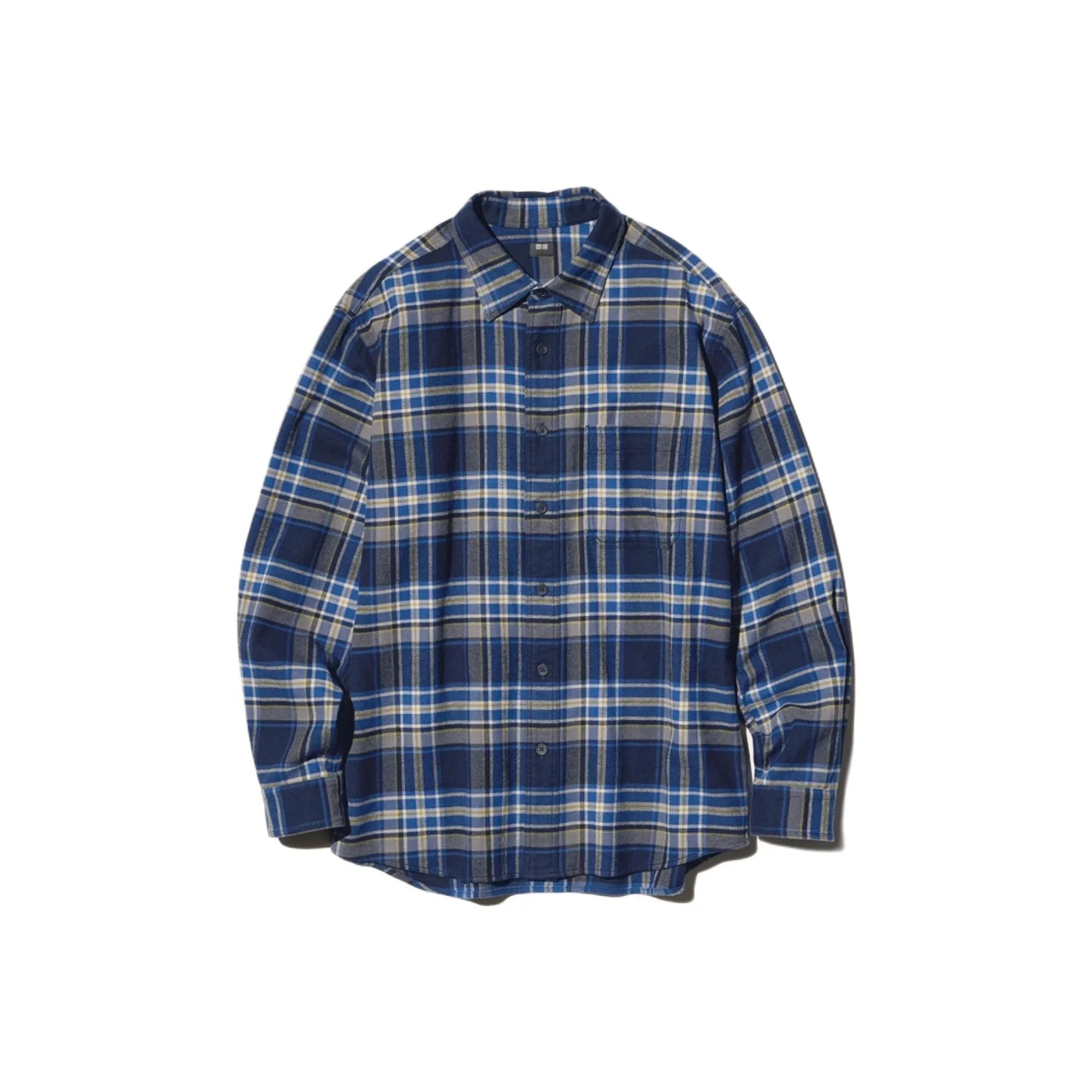 UNIQLO Озерно-голубой Унисекс Рубашки