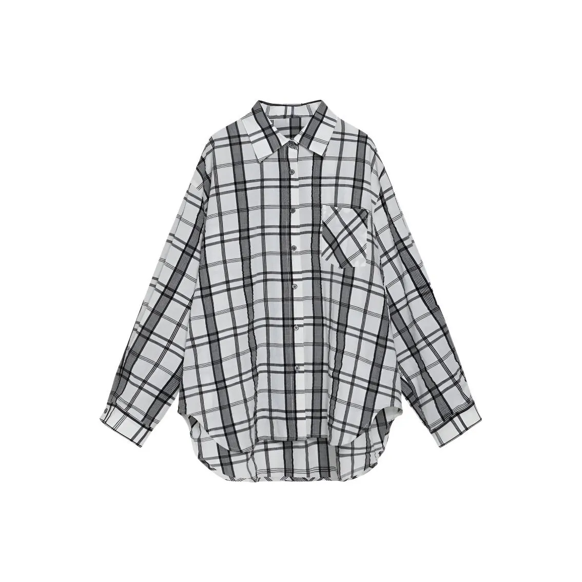 FORNI Черно-белая клетка Женские Рубашки