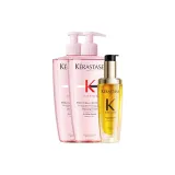 3종 세트: 프레시 룩 진저 파우더 샴푸 500ml*2 + 카멜리아 에센스 오일 75ml