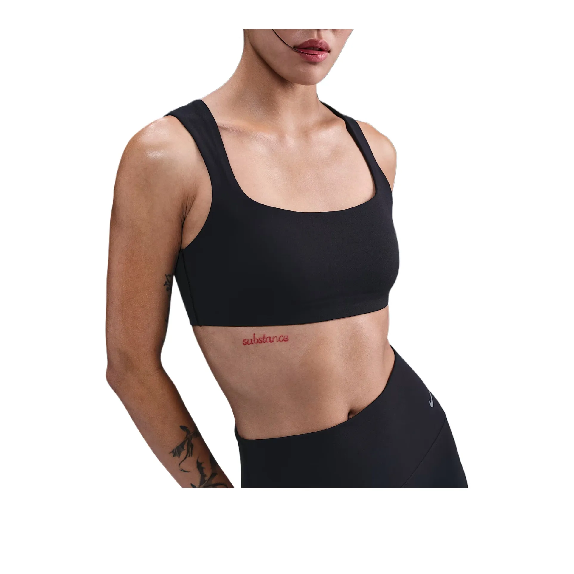 NIKE Dri-Fit Черные Женские Бюстгальтеры