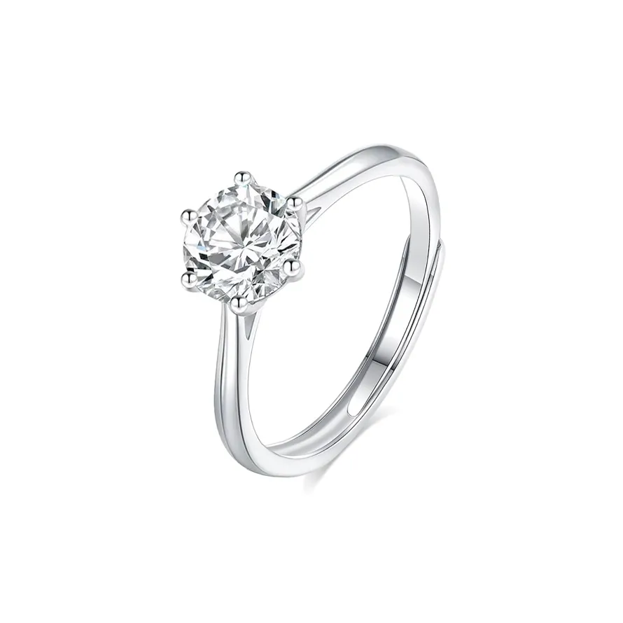 JUICY GRAPE S925 Silver Moissanite Rings Unisex