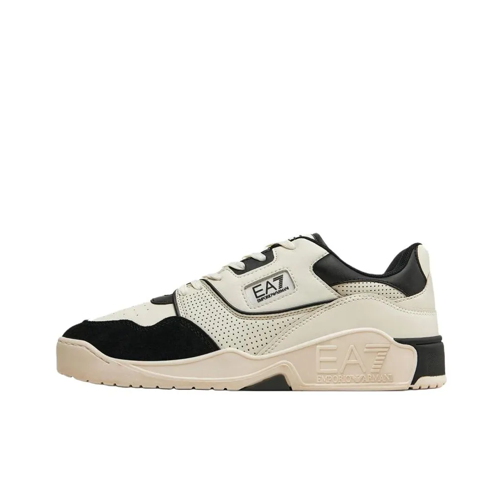 EMPORIO ARMANI EA7 Low Топ Casual Мужской Белый
