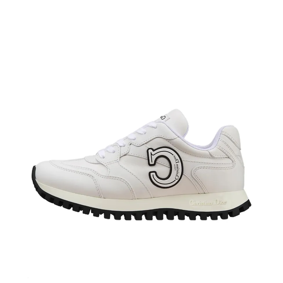 DIOR C'est Dior Low-Top Casual Shoes Women's White