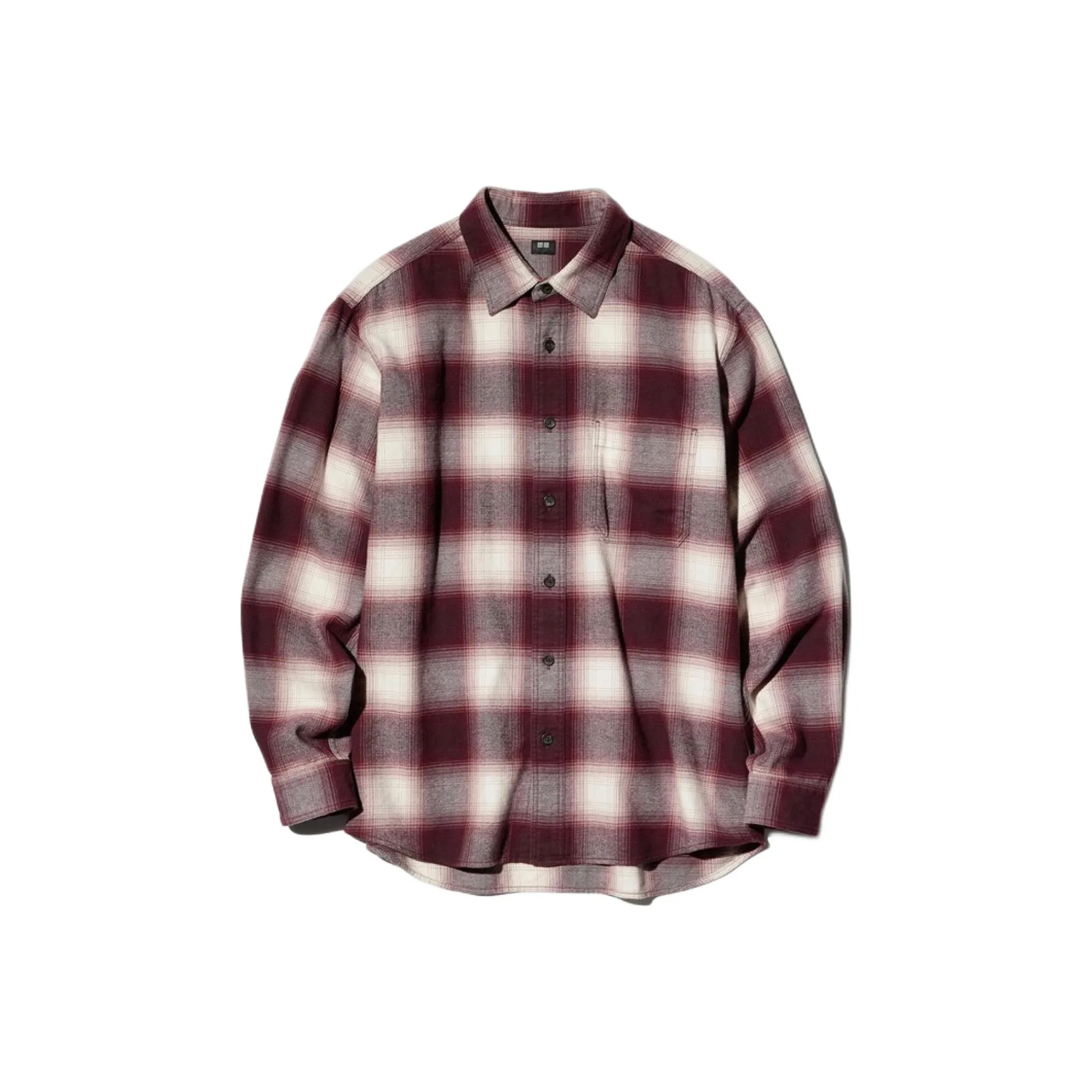 UNIQLO Красный Унисекс Рубашки