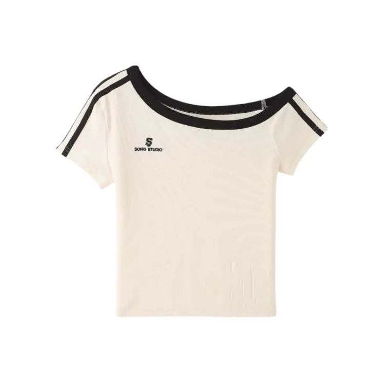 MIMOSA CHUR Женские Летние Облегающие Укороченные Топы для Сликованного Образа LOOK Женские