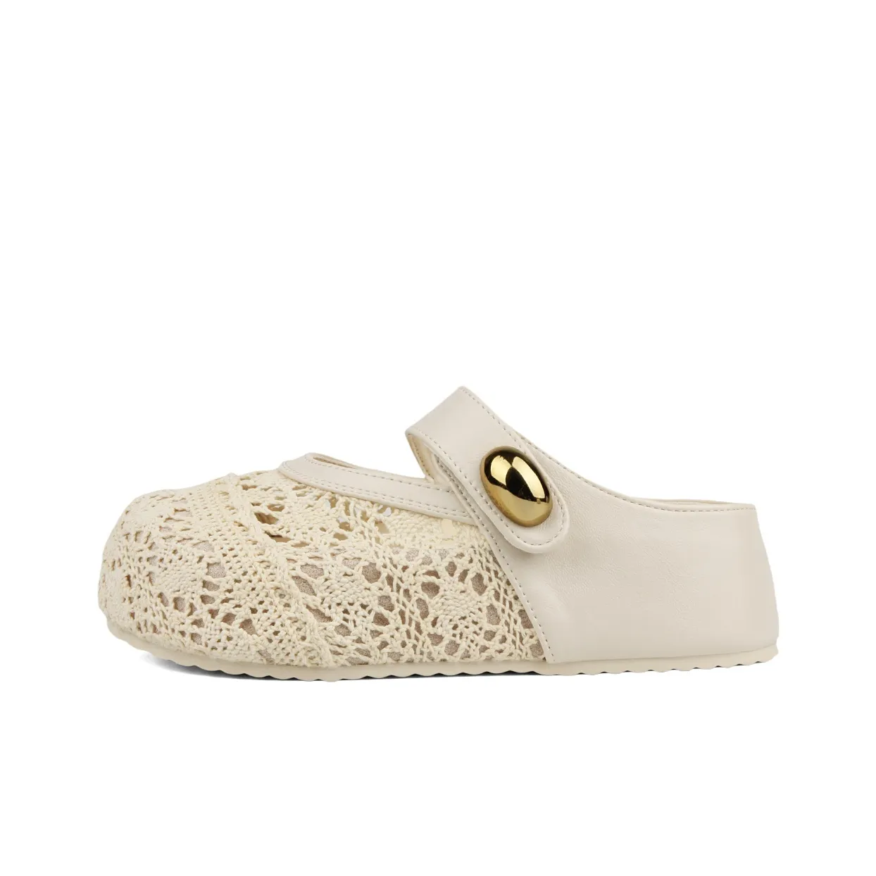 GDXF Резиновая подошва Cut Out Ткани вязаные Тихий Abrasion Resistant Домашние тапочки Женские