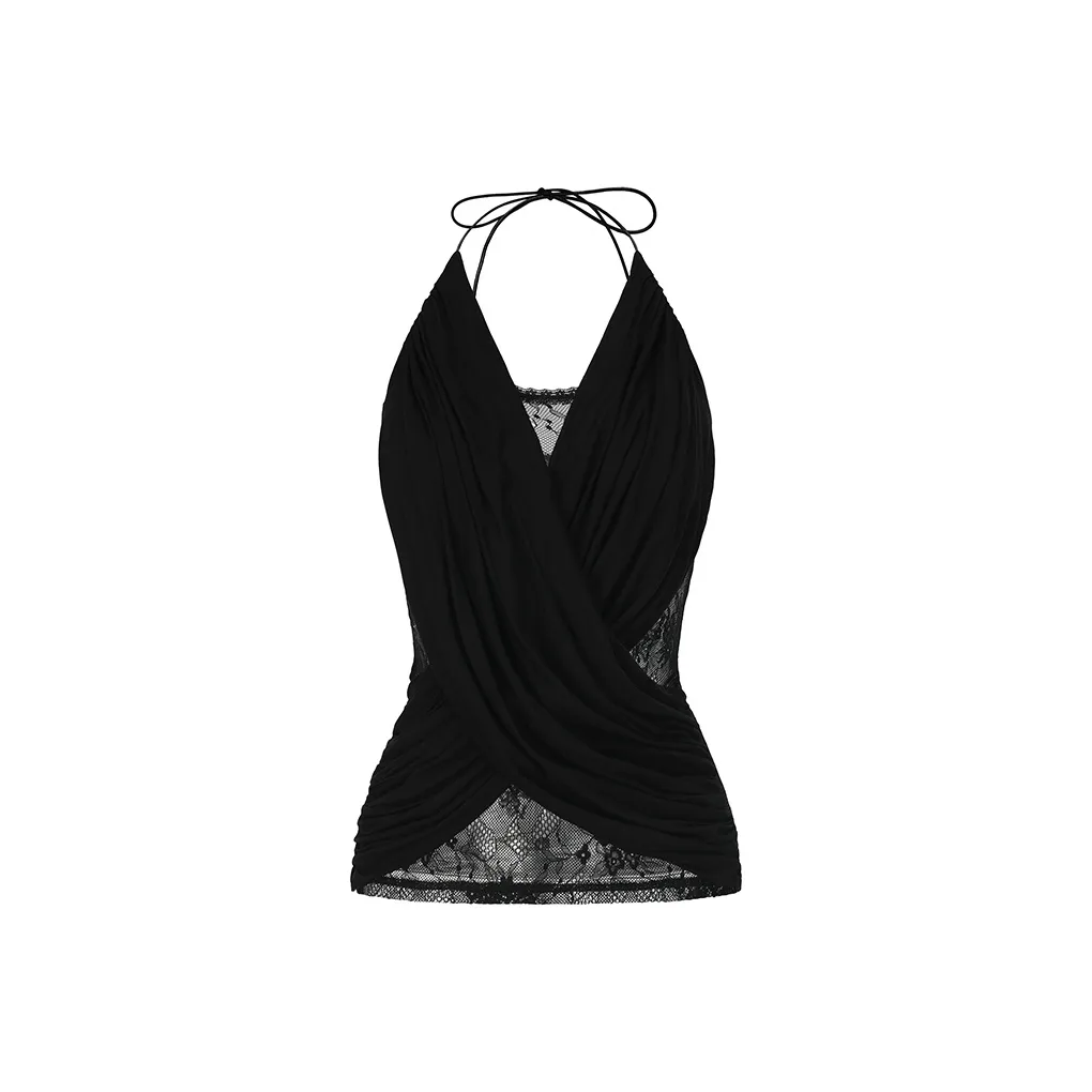 Never OFFEND L'ANGE Майка с бретелями Унисекс