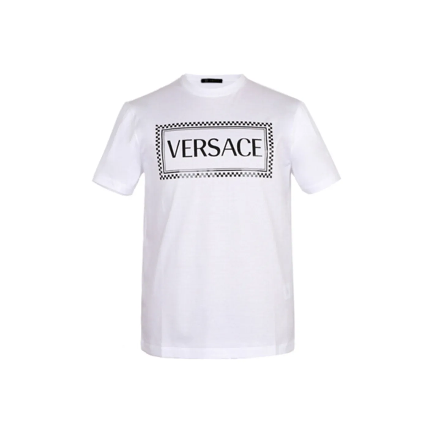 VERSACE 90s Logo Embroidered T shirt