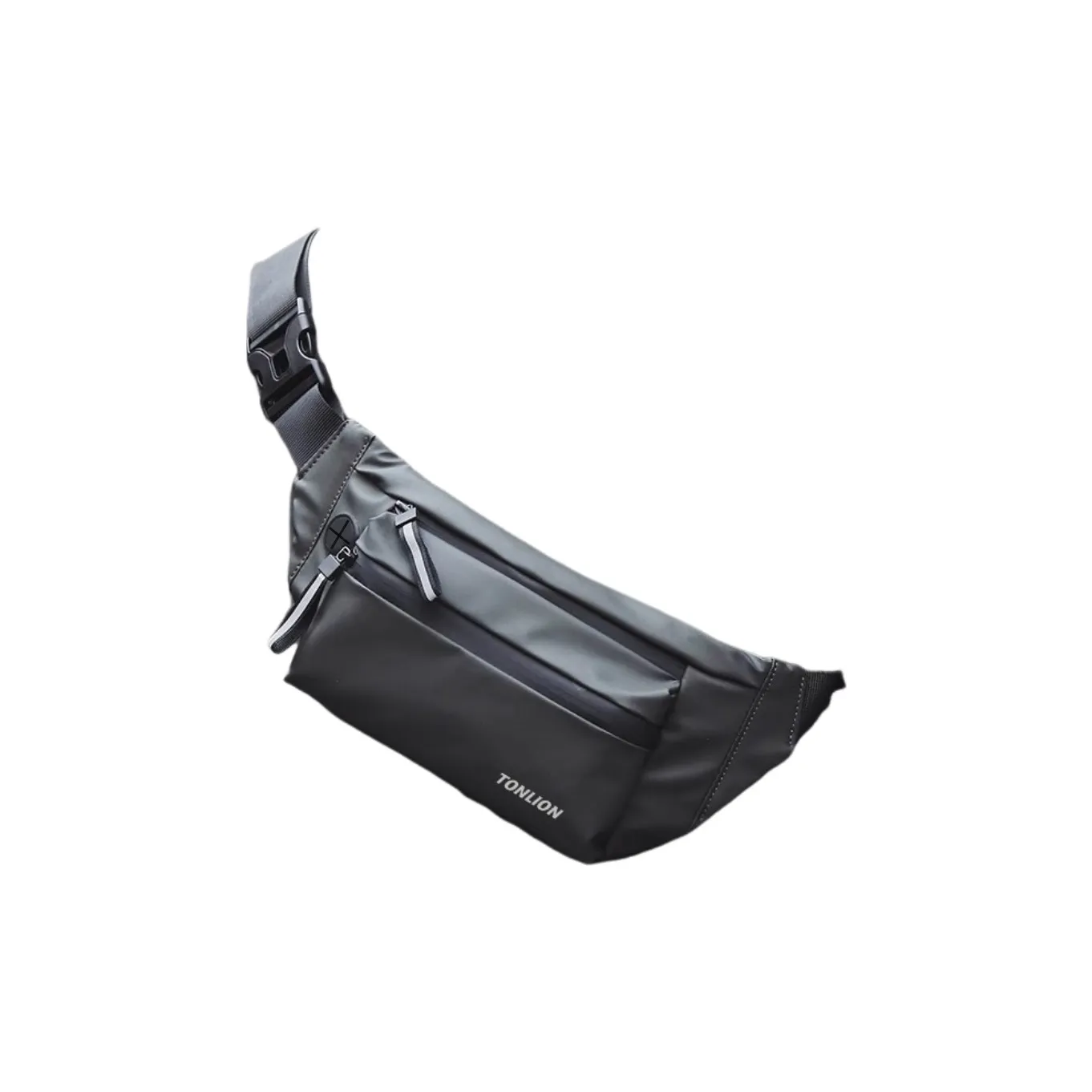 Tonlion ПУ (полиуретан) Sling Сумка Мужская Черная