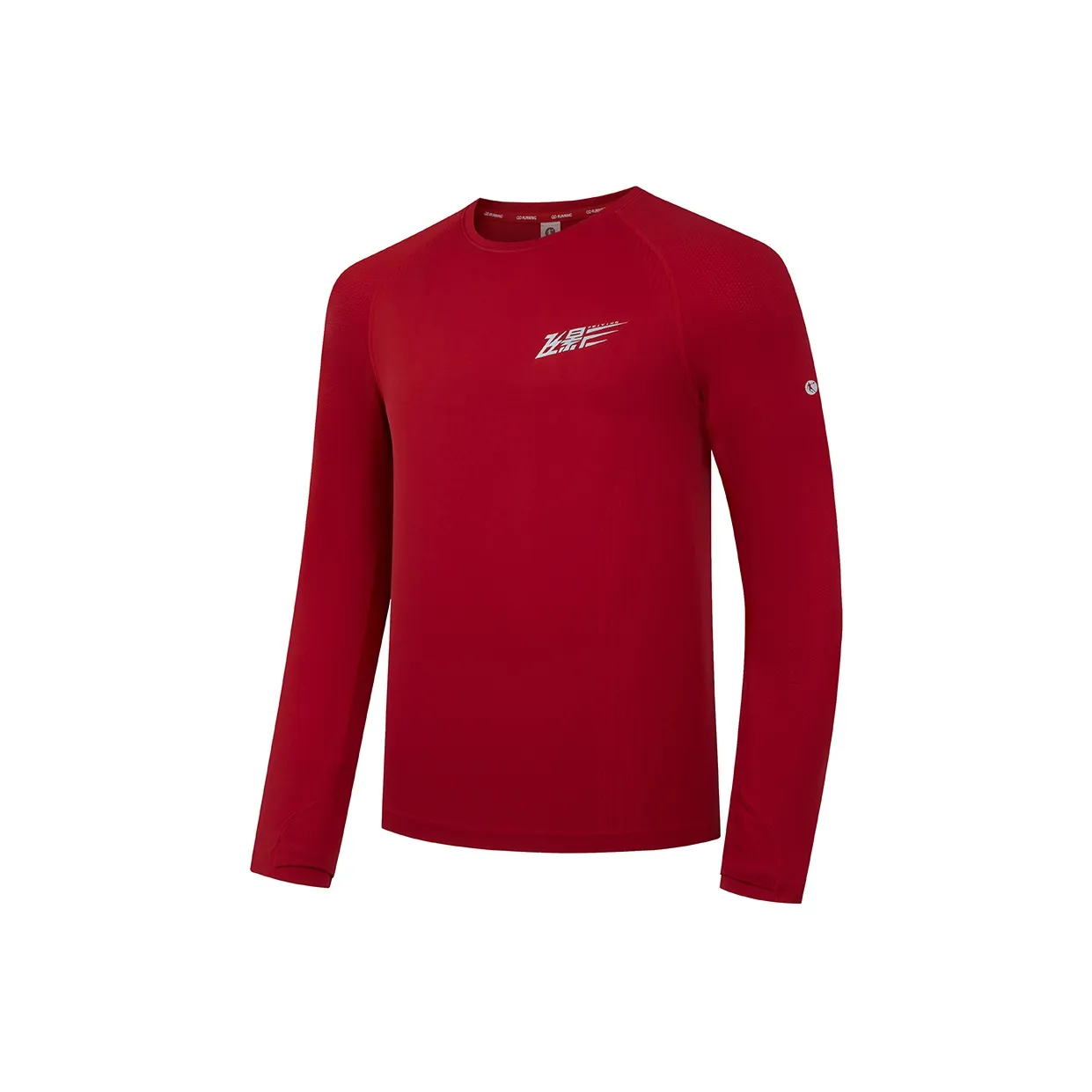 QIAODAN T-Shirt Мужской Винтаж Настоящий Красный