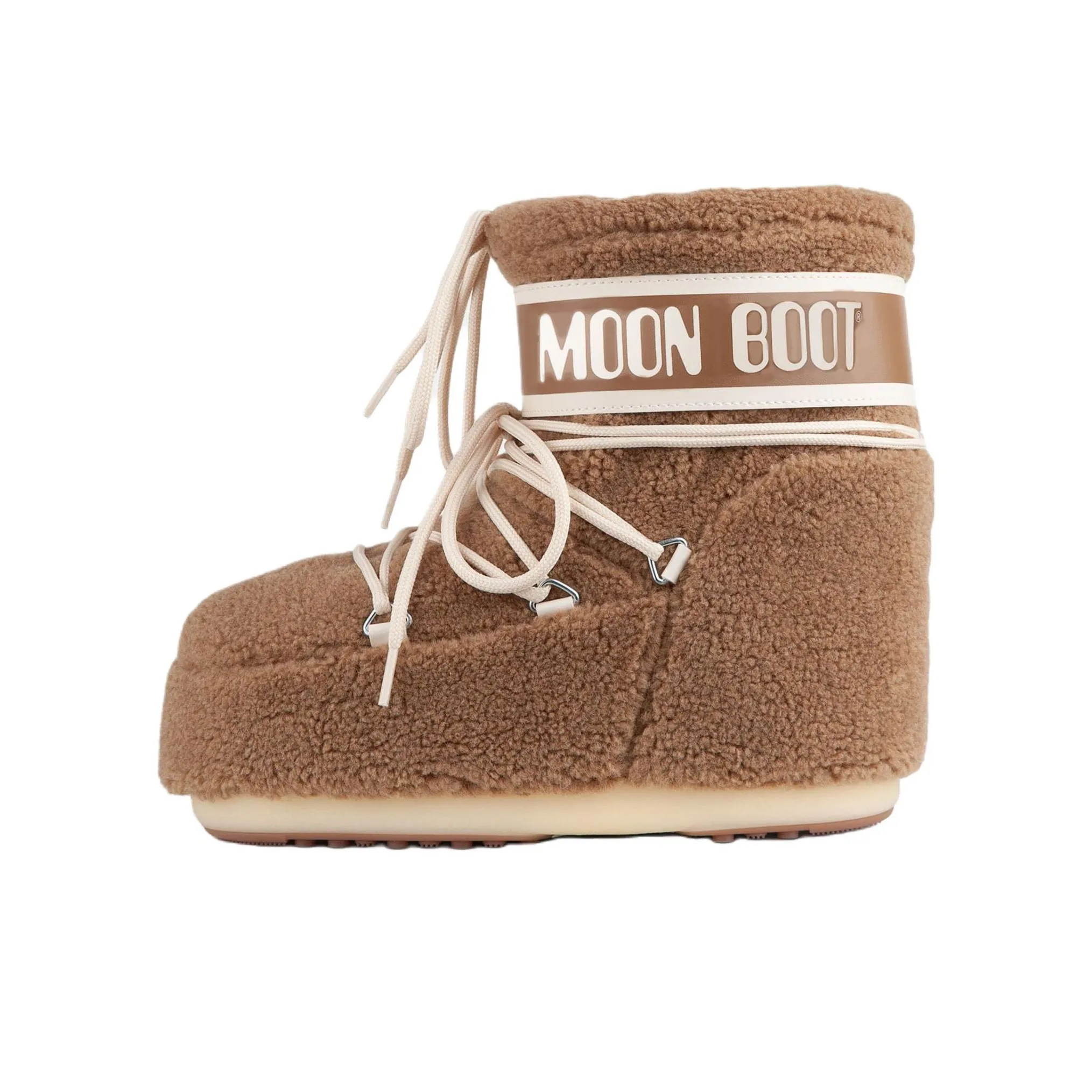 MOON BOOT ICON SHORT Сноубутсы Унисекс Верблюжий Коричневый