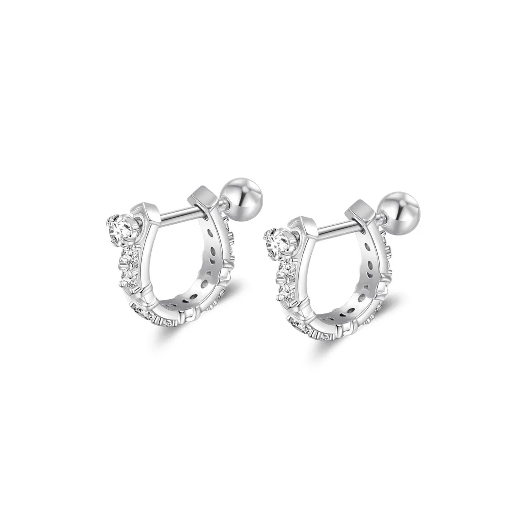 Серьги JXRX из титанового стального сплава унисекс