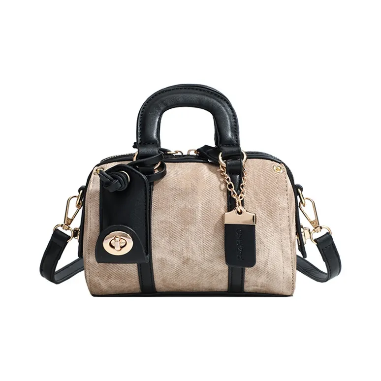 BLAKE FLEETO ПУ (полиуретан) Бостон Сумка Сумка через плечо Сумка Обычная Женская Half Baked Мокко