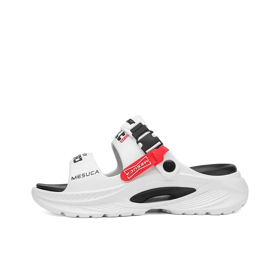 MESUCA Лето Мужская Верхняя одежда Мягкая подошва Мягкое и упругое ощущение Повседневные Тапочки Пляжные Сандалии Унисекс Коробка Включена