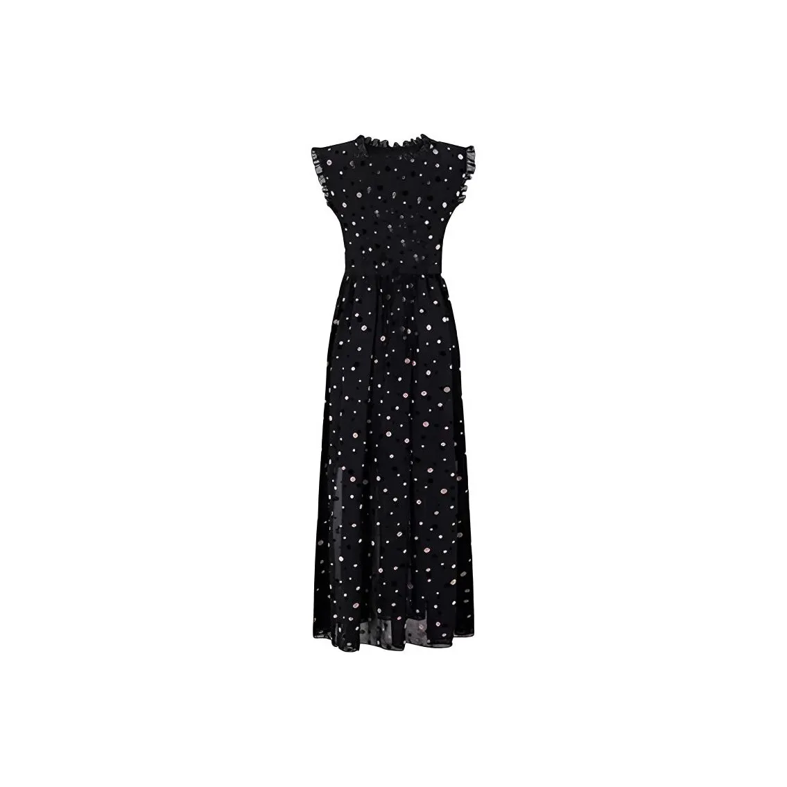 Leather Cat Black Женские Короткие Платья с Рукавами