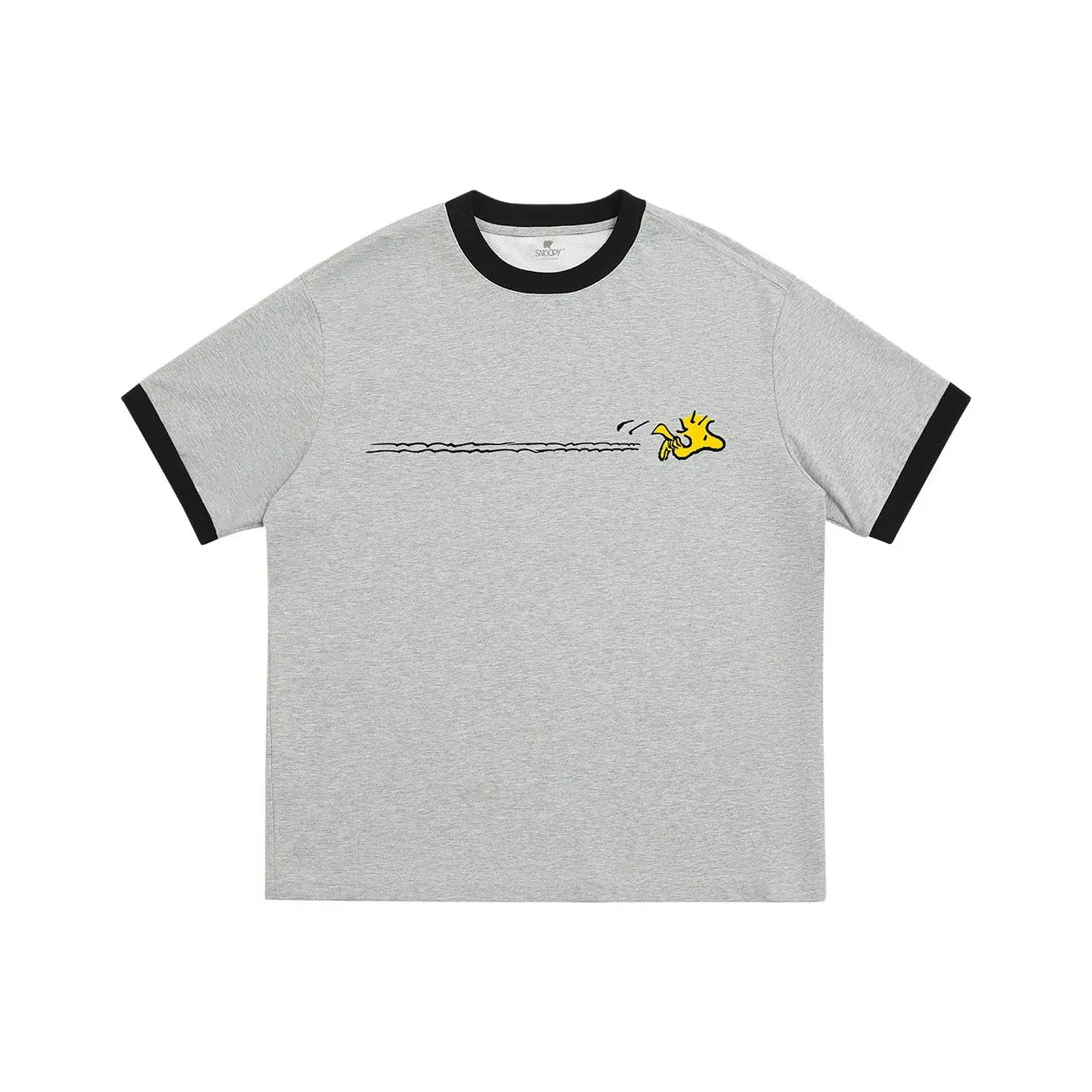 Снупи Серый Женские Футболки