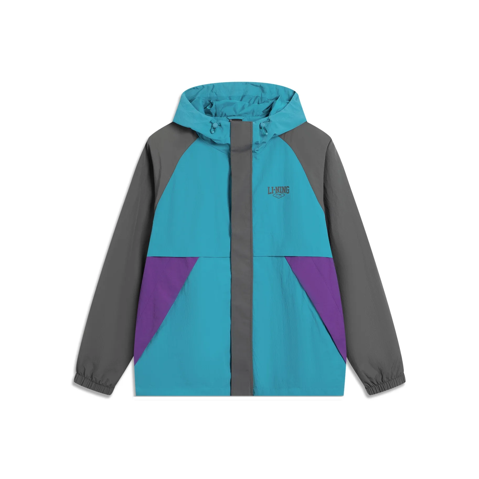 LINING Sports Life Collection Тренчкот Мужской Reef Каменный Серый Угольный Дымчатый Серый