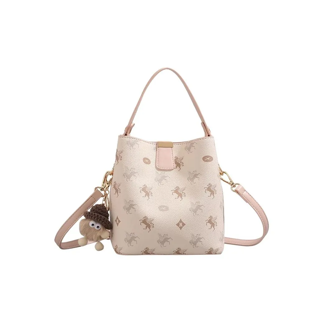 VIHUS ПУ (полиуретан) Сумка Женская Персиково-Розовая