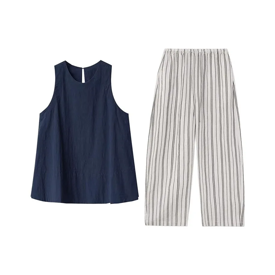 MARIE·COCO Топ + брюки Женские Повседневные костюмы