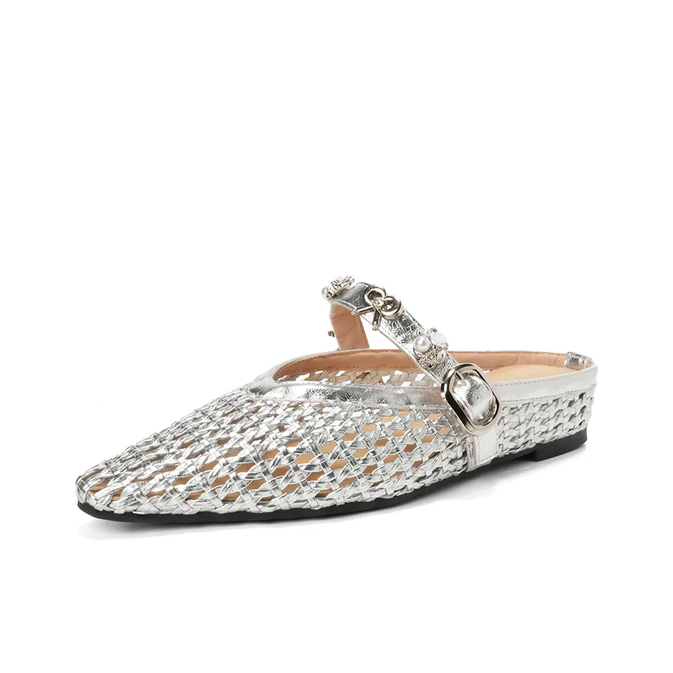 Lanza Резиновая подошва Череп Устойчивые к истиранию Домашние тапочки Женские