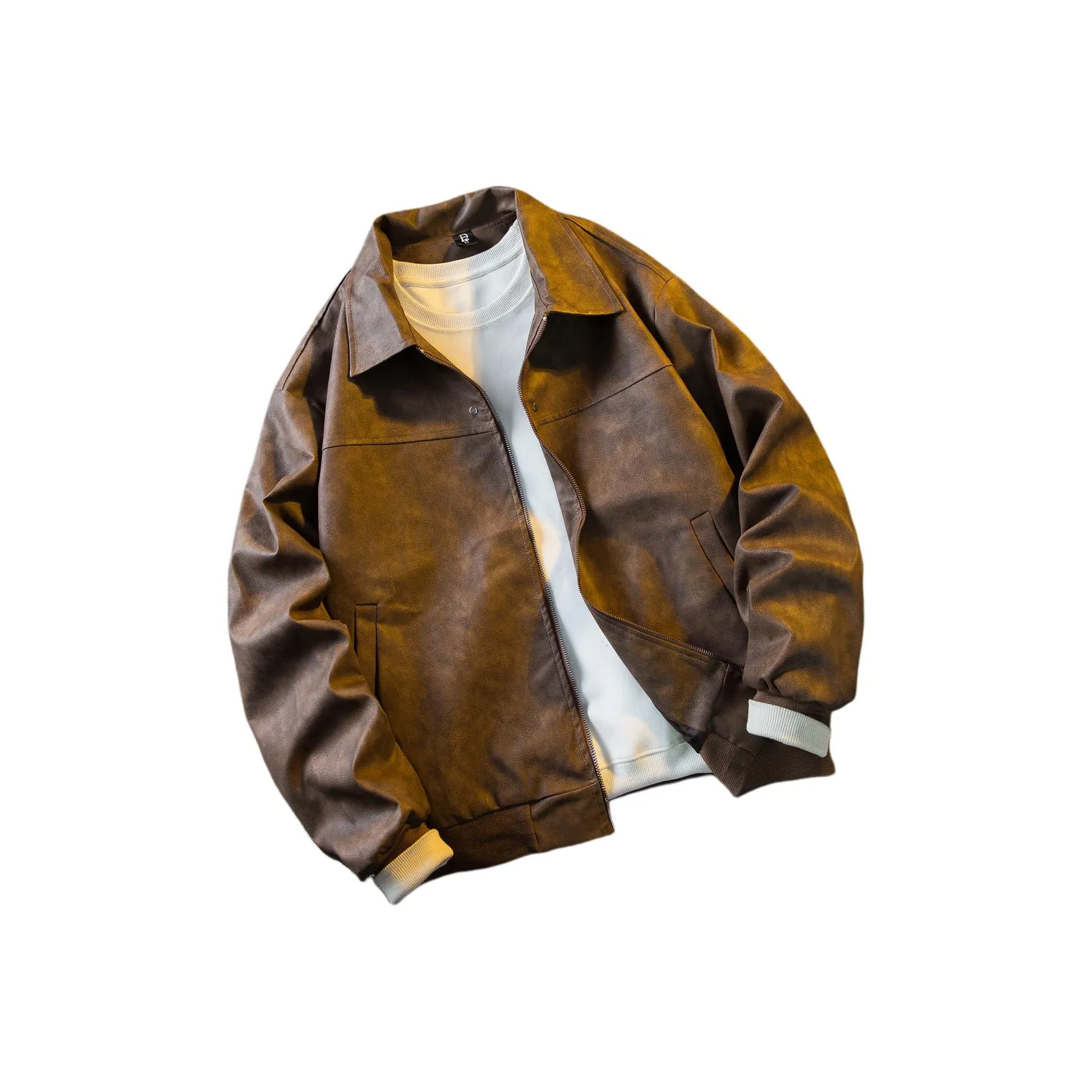 GEOGRE ALEX Кожа Куртка Мужская