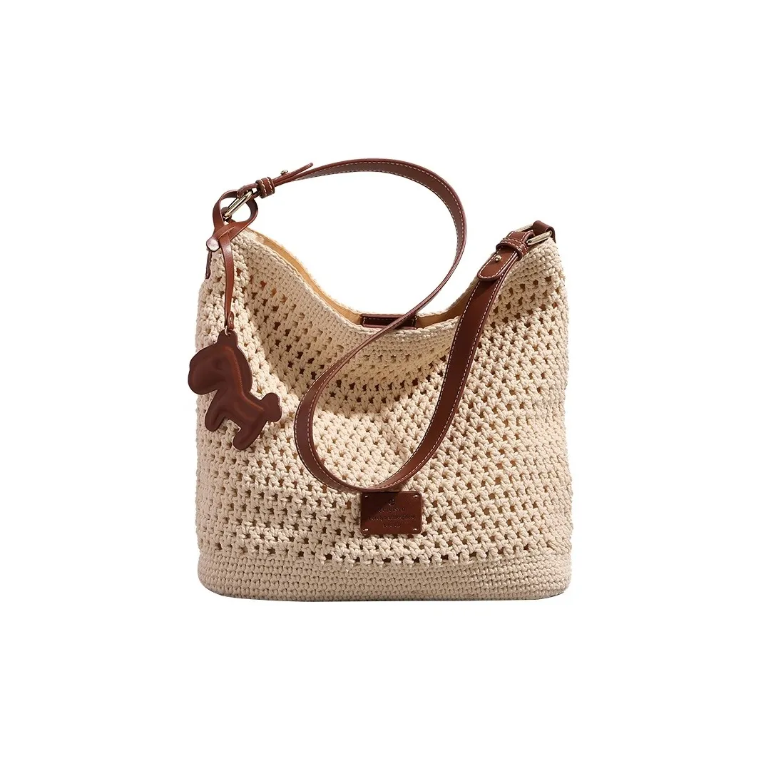 VIHUS ПУ (полиуретан) Сумка-тоут Сумка через плечо Стандартная Женская Экрю