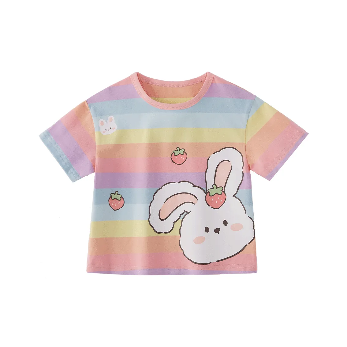 JELLYBABY Легкий Повседневный Дофаминовая Одежда Белый Кролик Детский