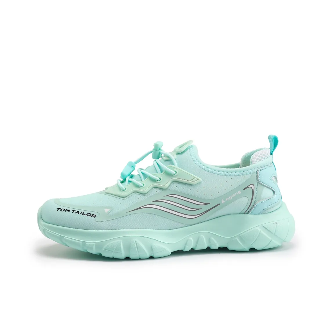 TOM TAILOR Низкий топ Повседневная обувь Женская Изумрудно-зеленый