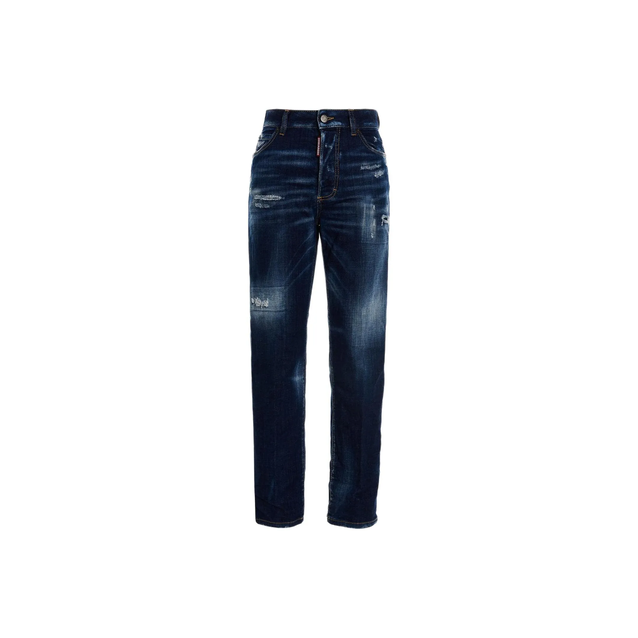 Dsquared2 Crinckled Jennifer Cropped Jeans