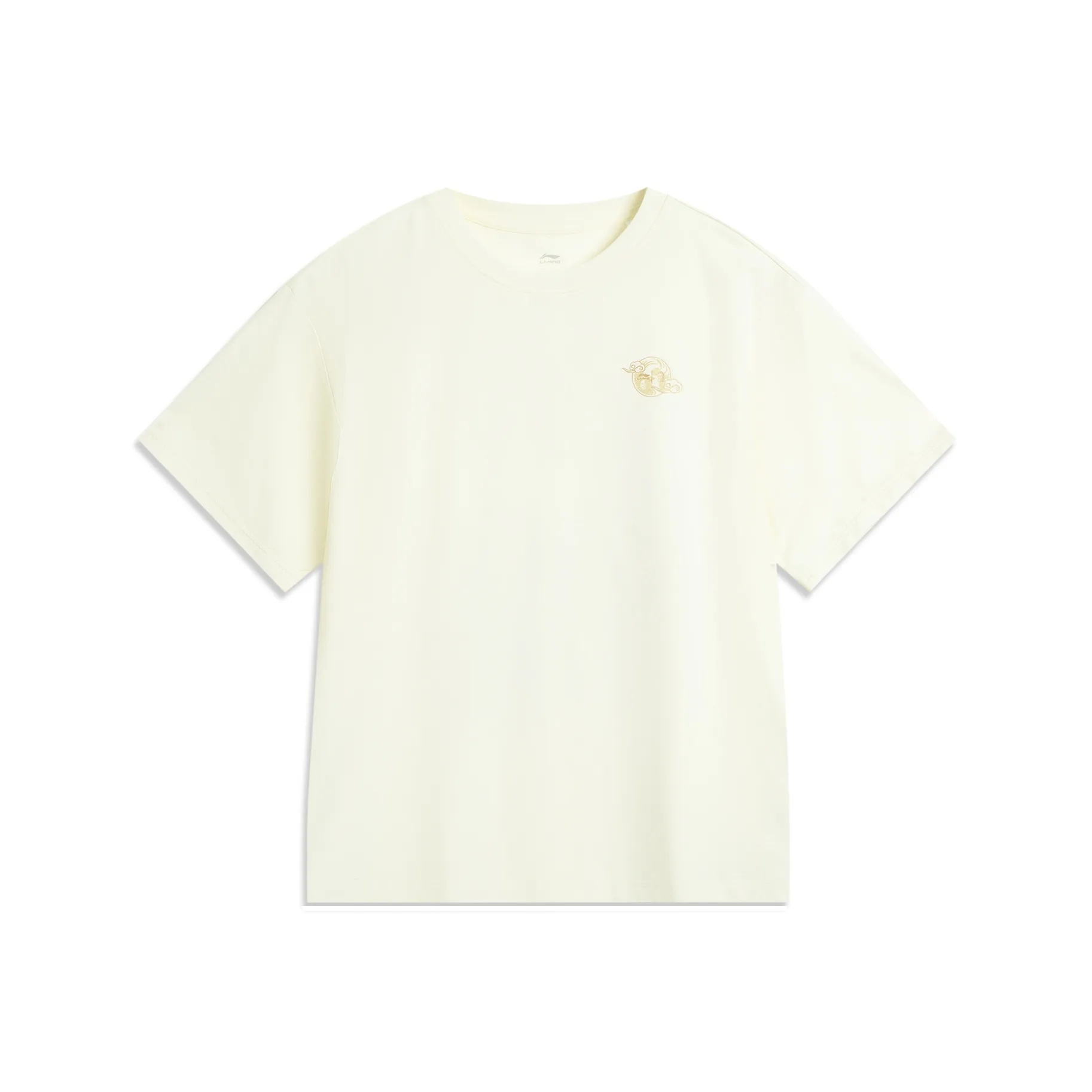 LINING x Forbidden City LIANMINGKUAN Серия китайской культуры Рубашка Женская Жемчужная раковина Белый