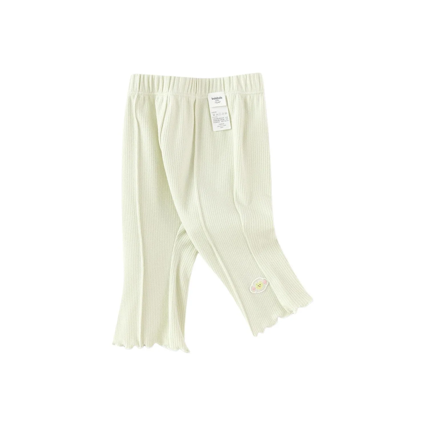 BALABALA Леггинсы для малышей и детей дошкольного возраста цвет экрю