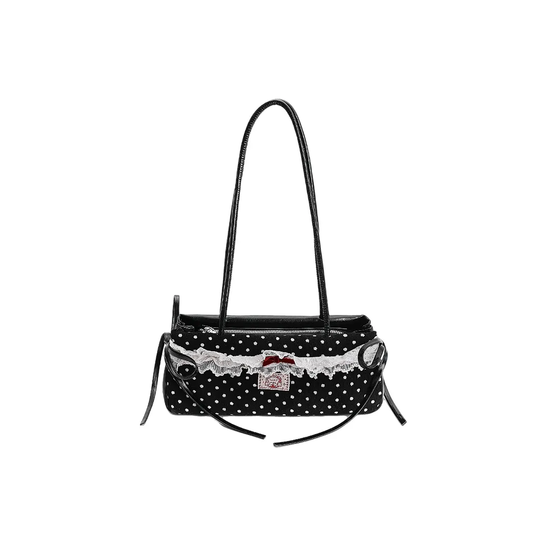 ORANGE BEAN ПУ (полиуретан) Сумка через плечо Женская Черная