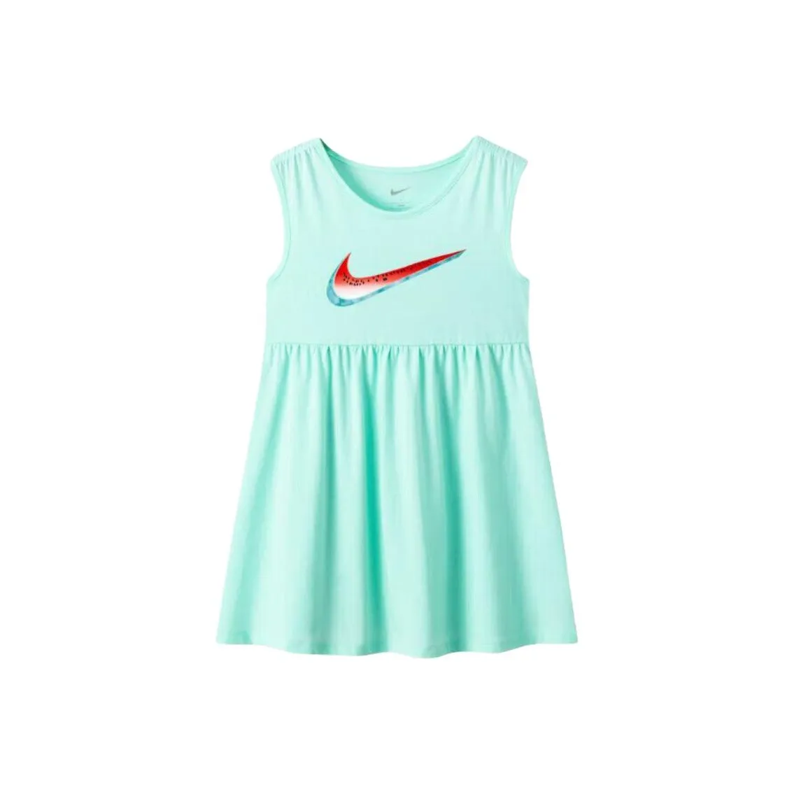 Платье Nike Туманный зеленый для детей 3-7 лет