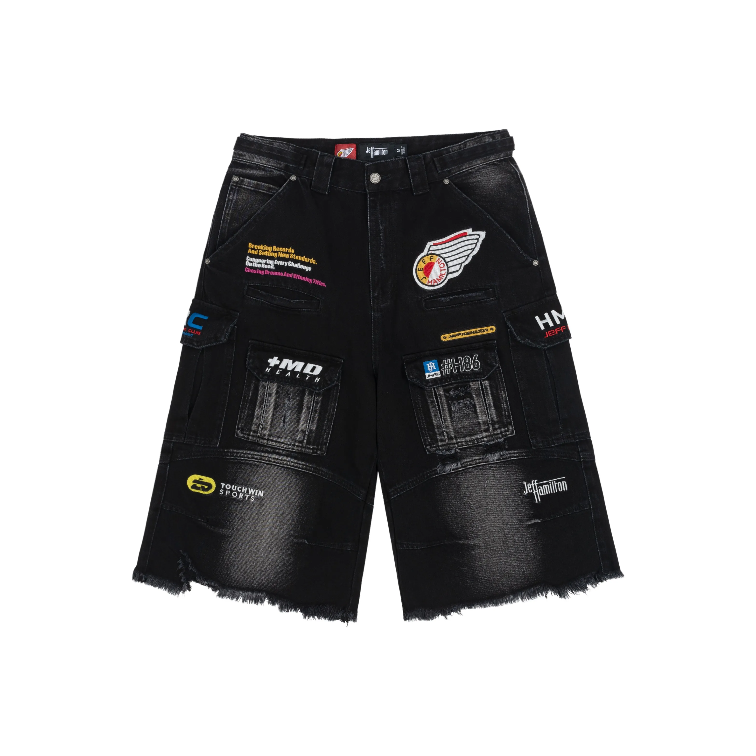 JEFF HAMILTON Повседневные шорты унисекс
