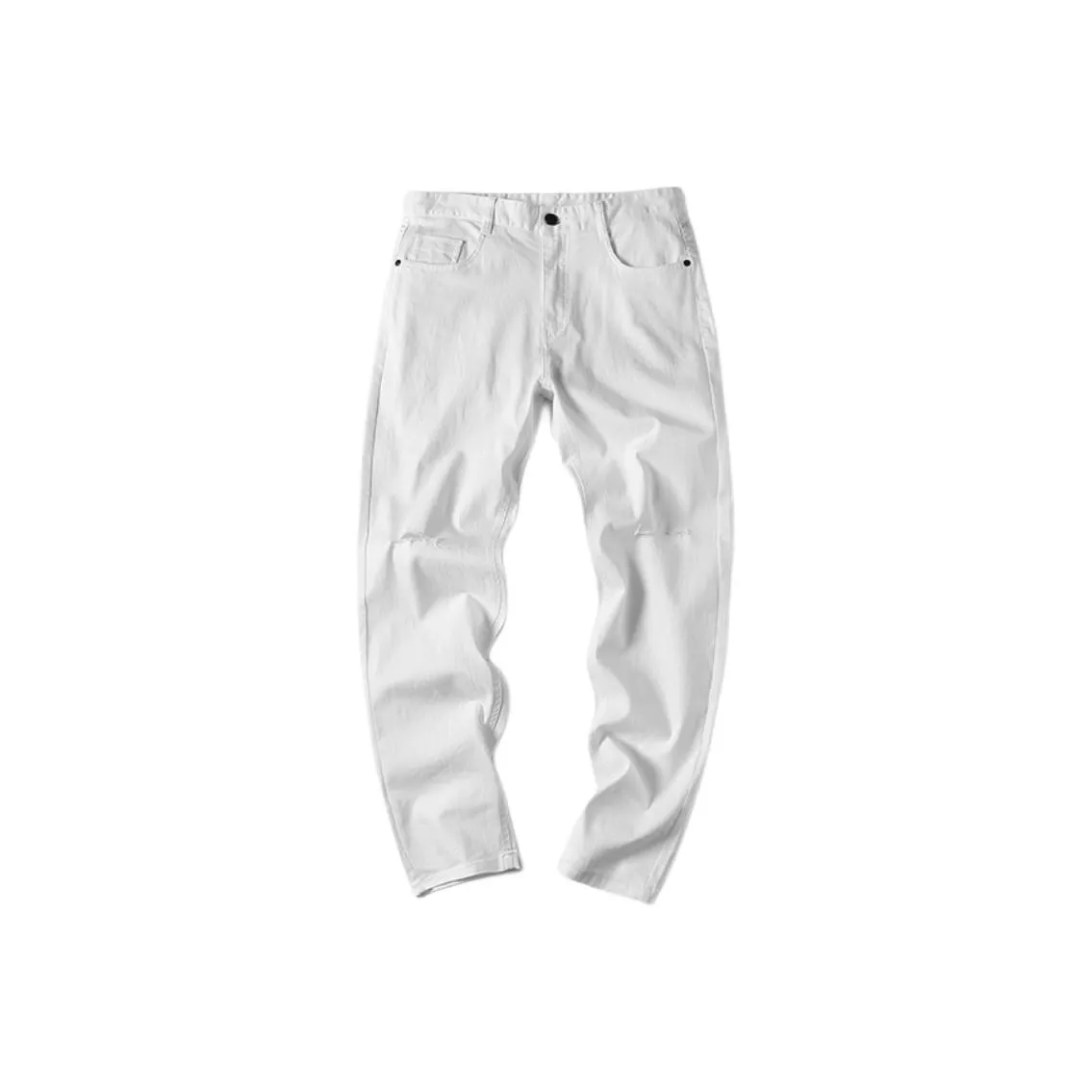 PWUE Белые Унисекс Джинсы