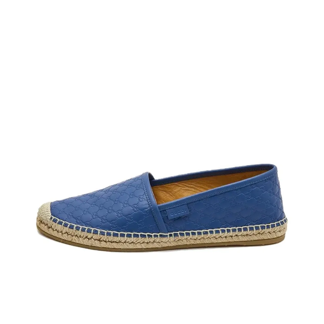 GUCCI Microguccissima Espadrilles Мужские Blue