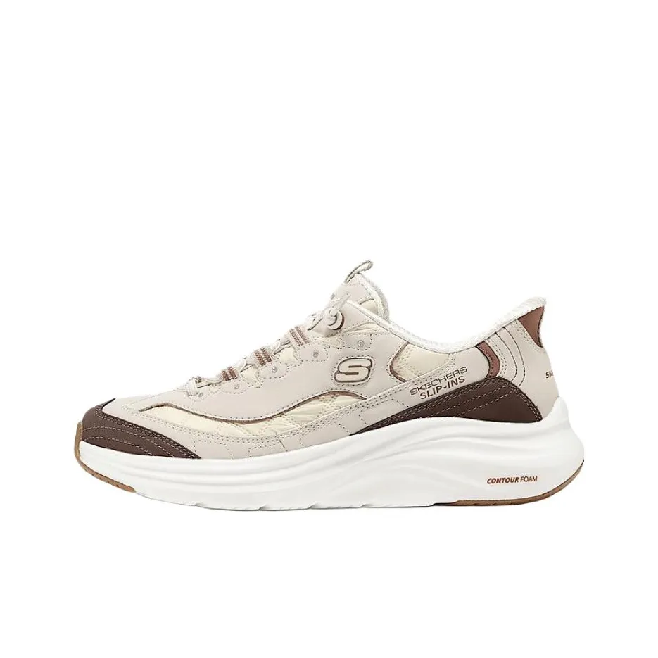 Skechers Устойчивый к истиранию Низкий Топ Casual Женский Естественный