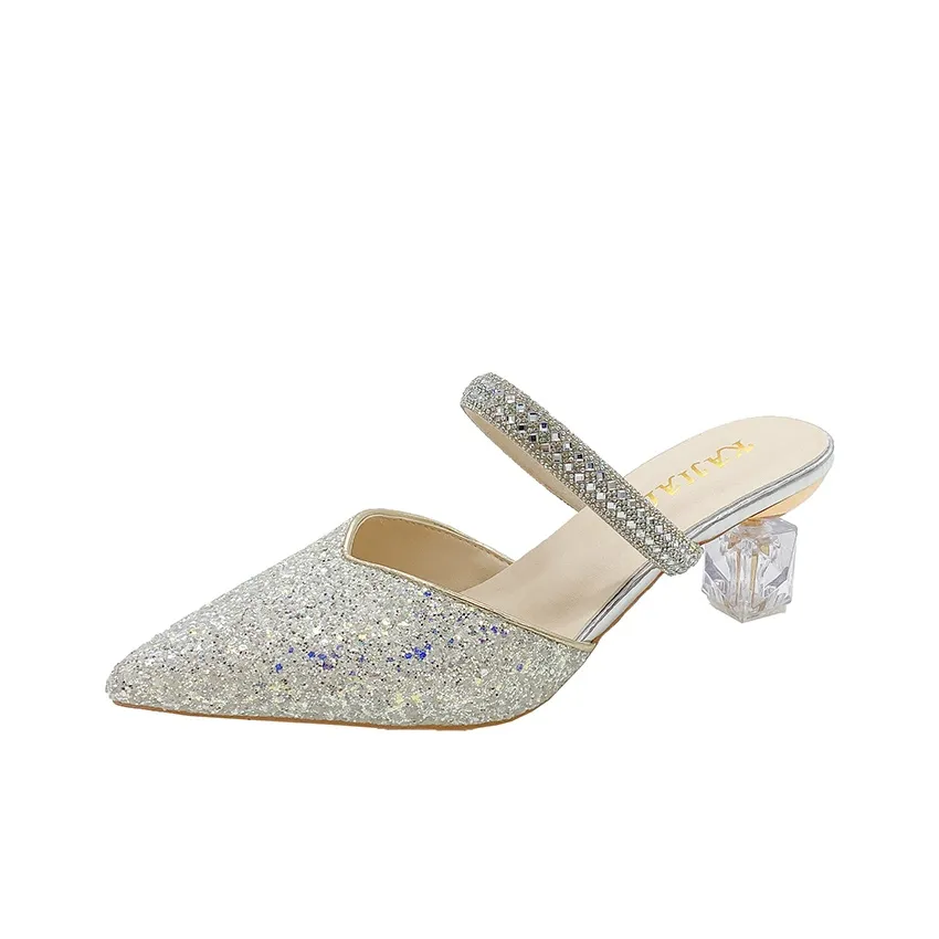 Xingdiman Rhinestone Quick Dry Домашние тапочки Женские