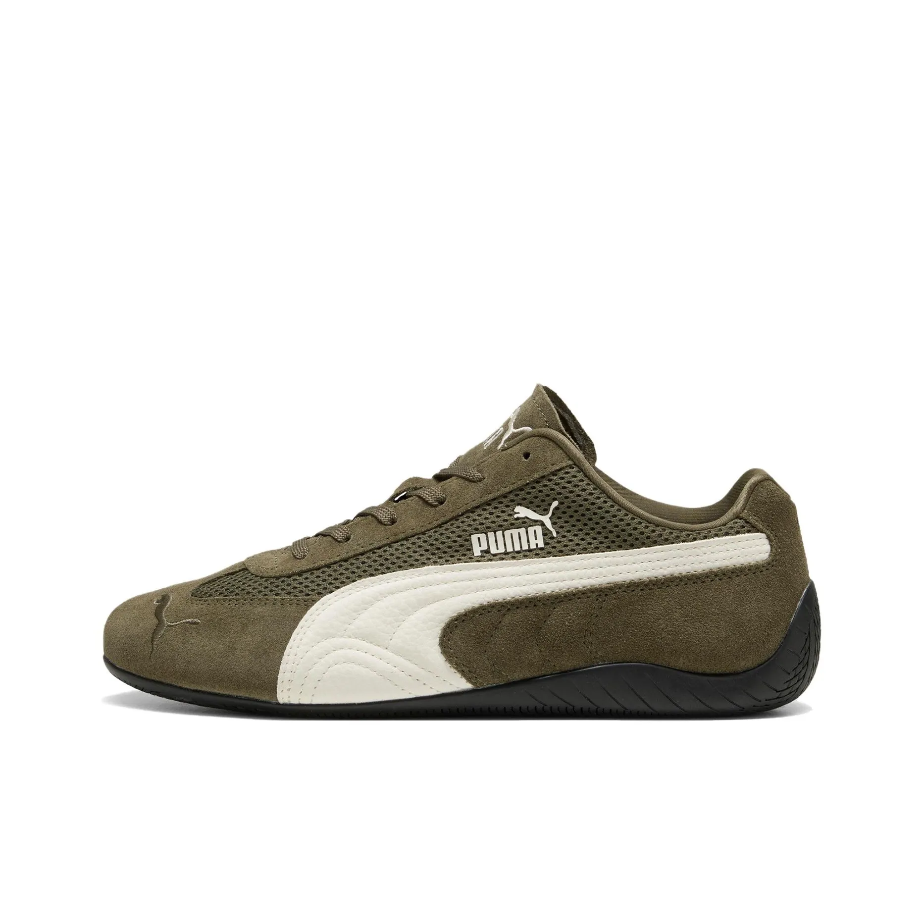 PUMA Speedcat Износостойкий Низкий Топ Casual Унисекс Зеленый