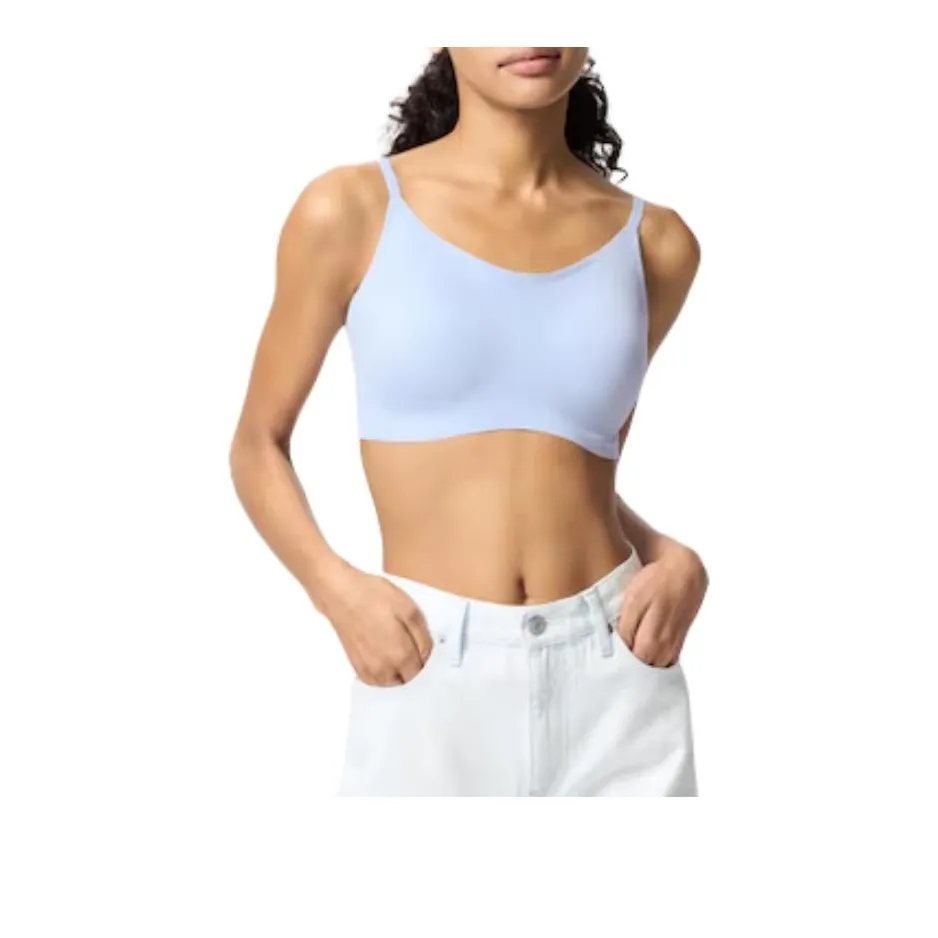 UNIQLO Светло-синий Женские Бюстгальтеры