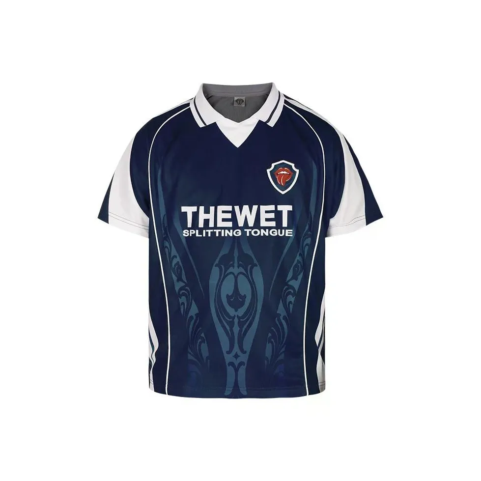 LILWET Синяя унисекс футболка