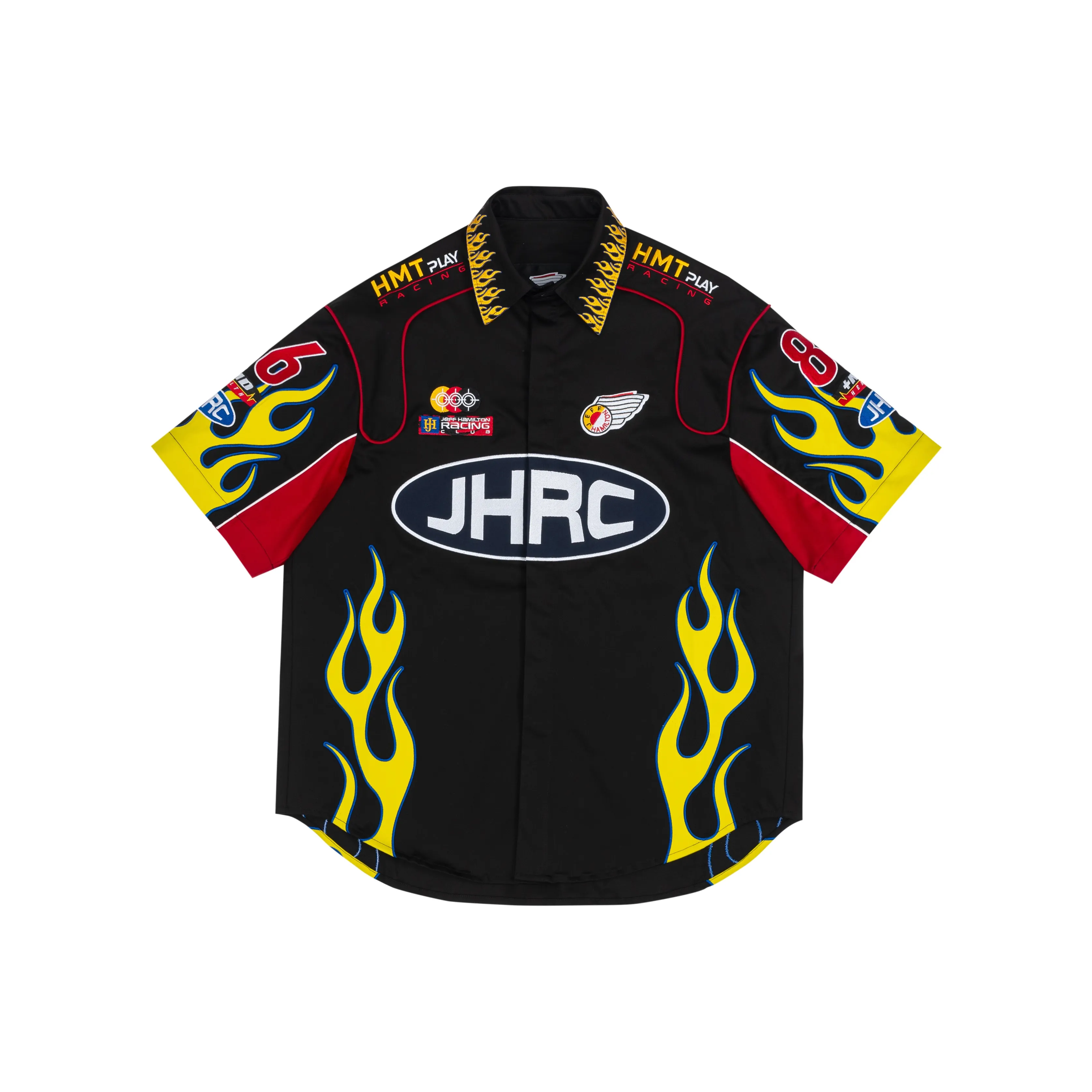 JEFF HAMILTON Черные Унисекс Рубашки