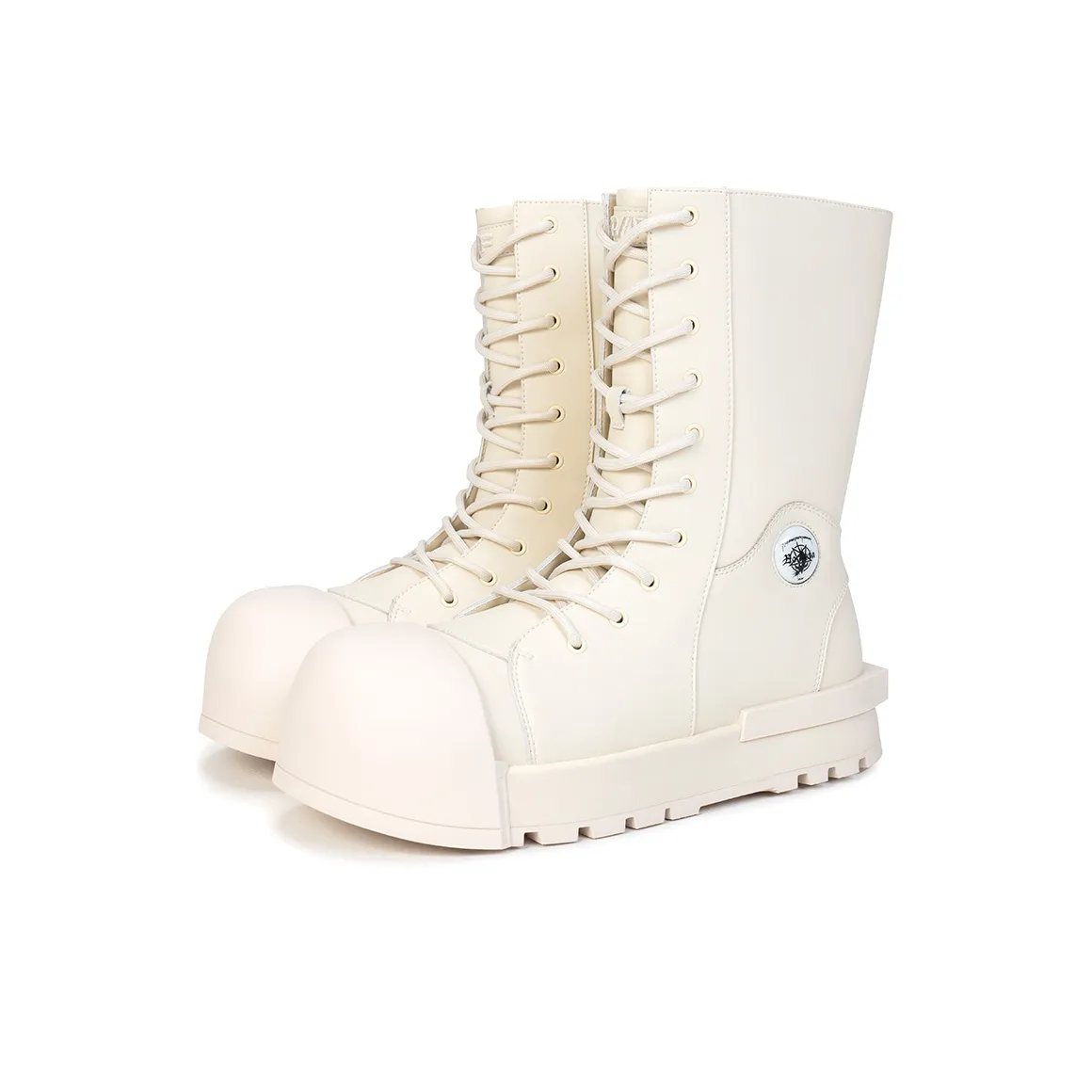 FREE WORLD ORDER Ботильоны Унисекс Айвори Белый