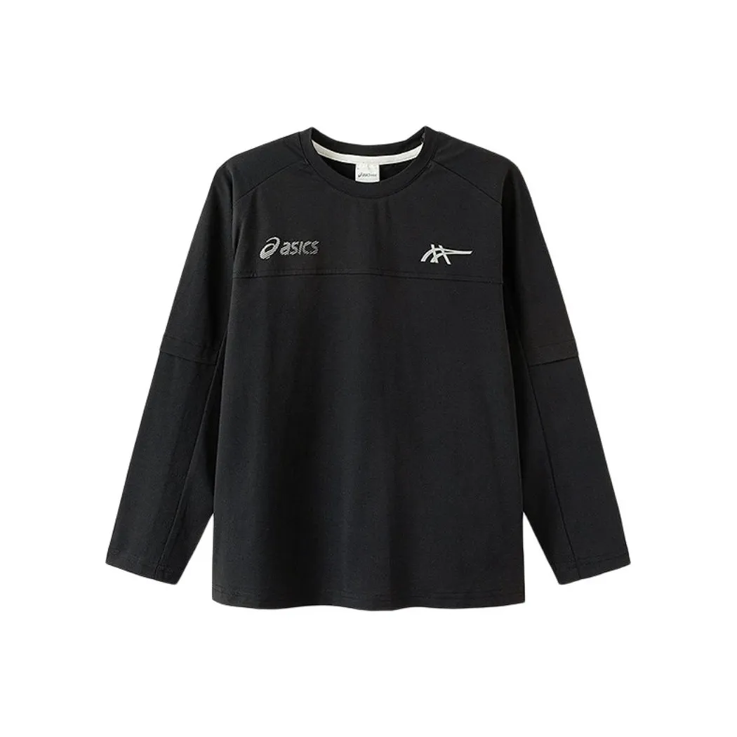 ASICS 9000 Черный Детский Быстросохнущий T-Рубашки