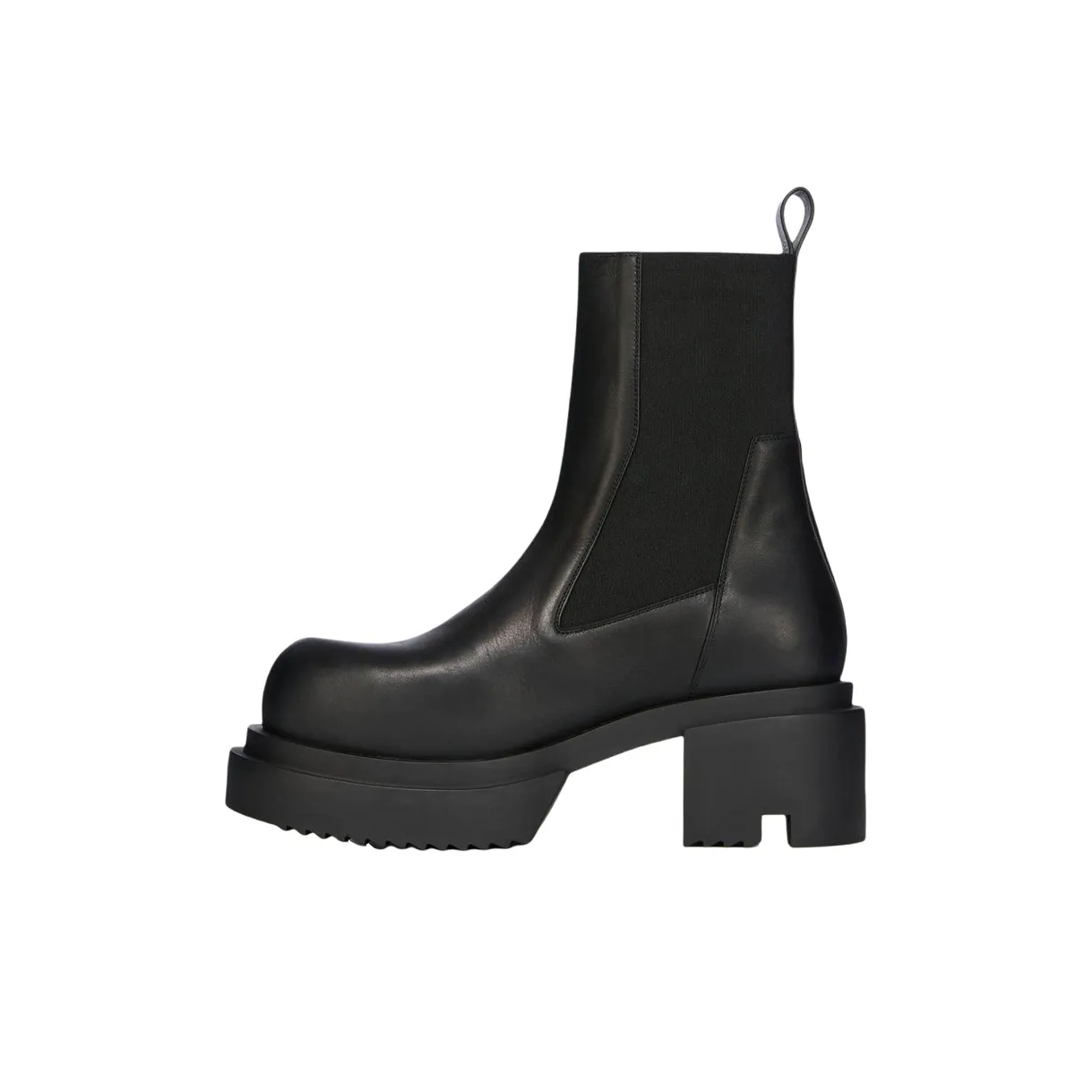 RICK OWENS/RO Bogun Short Chelsea Boots Women's Black