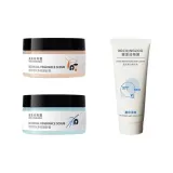 3종 세트: 시더 스크럽 250g + 봄 오렌지 스크럽 250g + 수분 공급 겉감 로션 210g