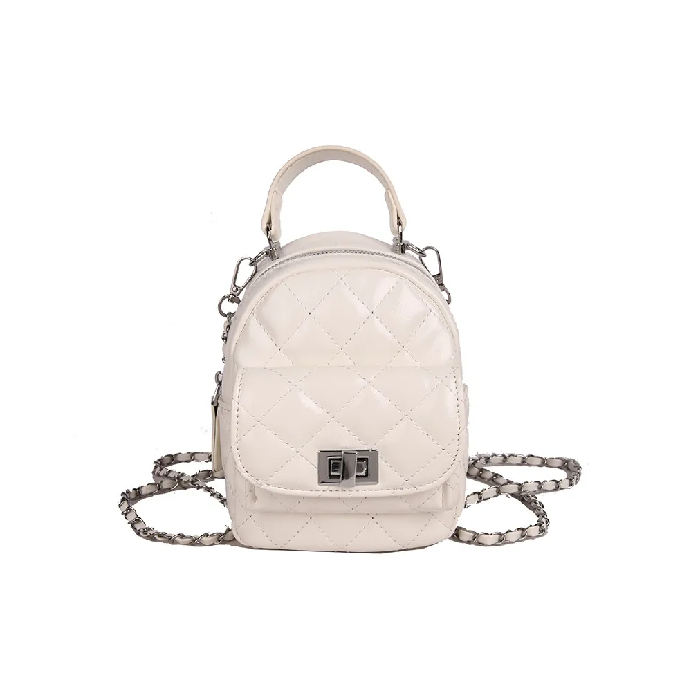 BAODIDAISHU ПУ (полиуретан) Одно плечо Через плечо Мини-раннер Женская Белый Серебряный Черный Желтый