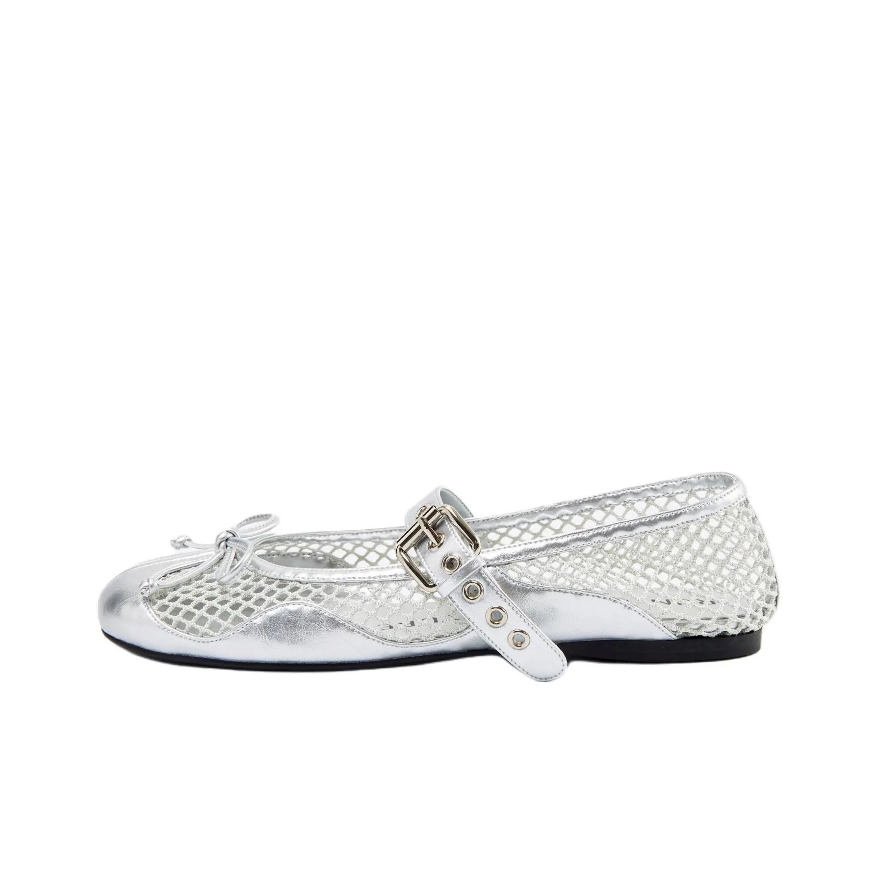 RUNTOTHEFUTURE Туфли Мэри Джейн Женские Серебряные